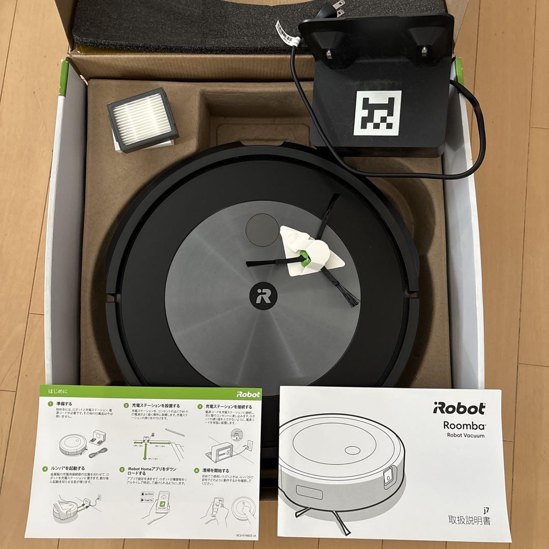 美品✳︎ルンバ iRobot j7 本体 2023年1月購入5年保証付