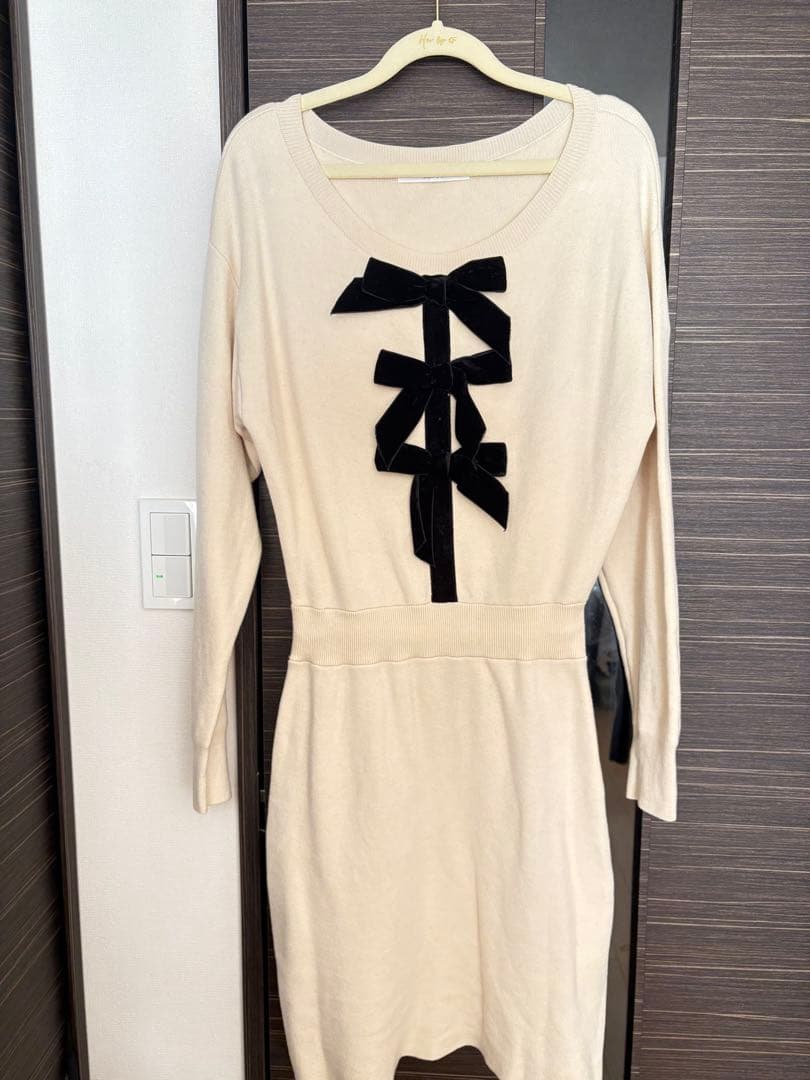 ワンピース Herlipto Simone Knit Mini Dress m