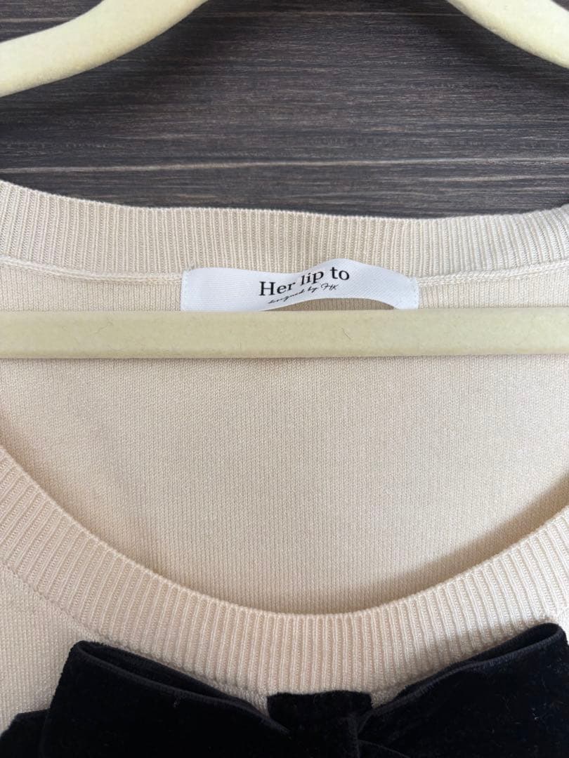 ワンピース Herlipto Simone Knit Mini Dress m