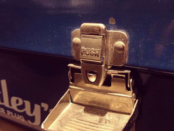 union オールドタックルボックス　ユニオンスチールタックルボックス