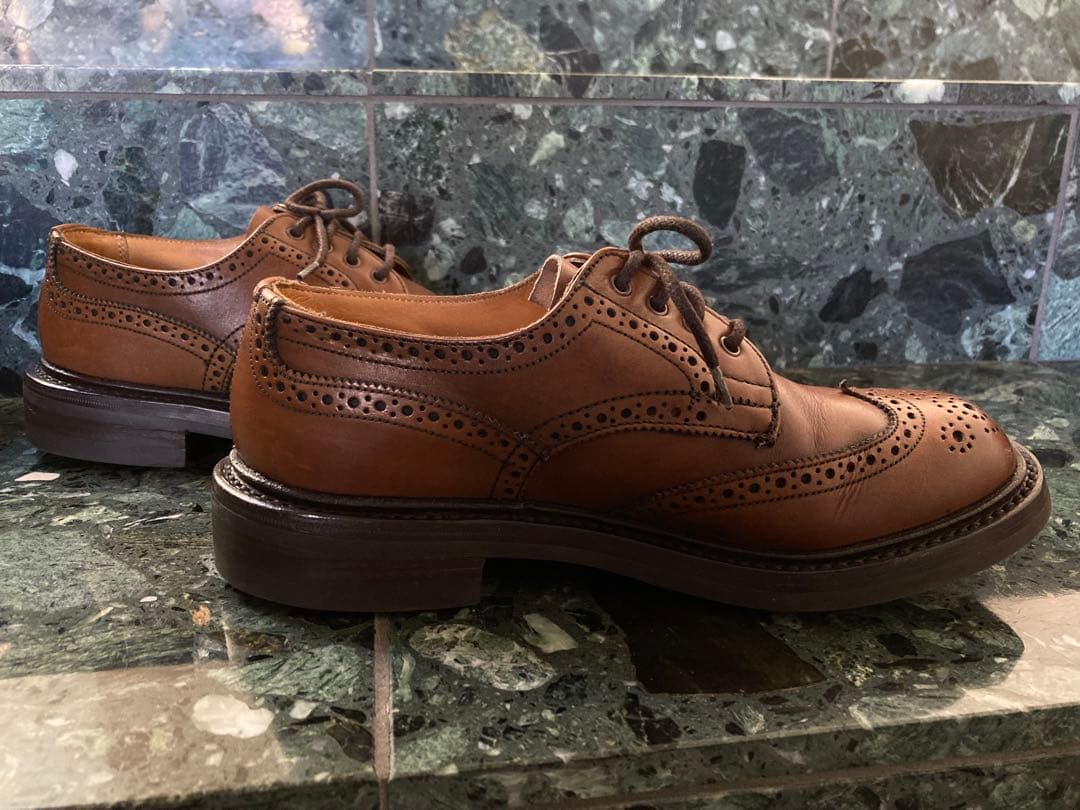 Tricker's bourton L5633ウィングチップ UK5