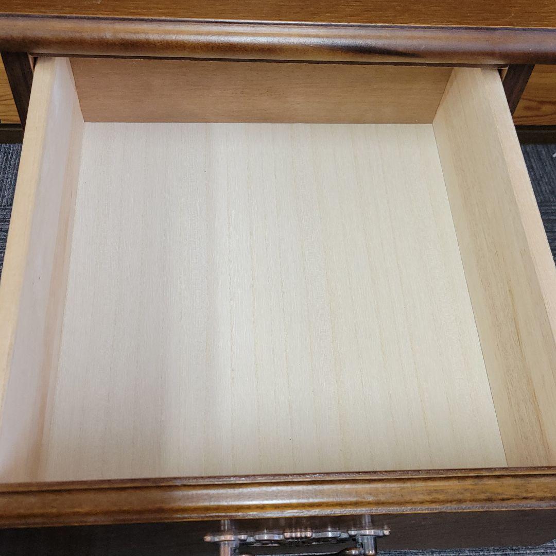 アンティーク調 木製 3段 ミニチェスト サイドチェスト ①