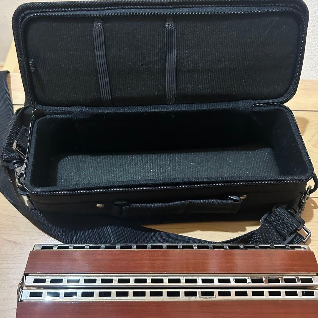 レア　希少　Hohner Bass 78 ハーモニカ 本体 ケース付き