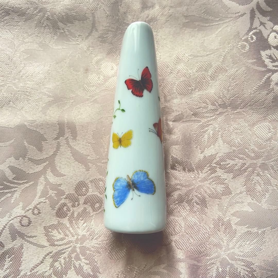 レイノー リモージュ ヒストリー ナチュール 花瓶 一輪挿し RAYNAUD 蝶