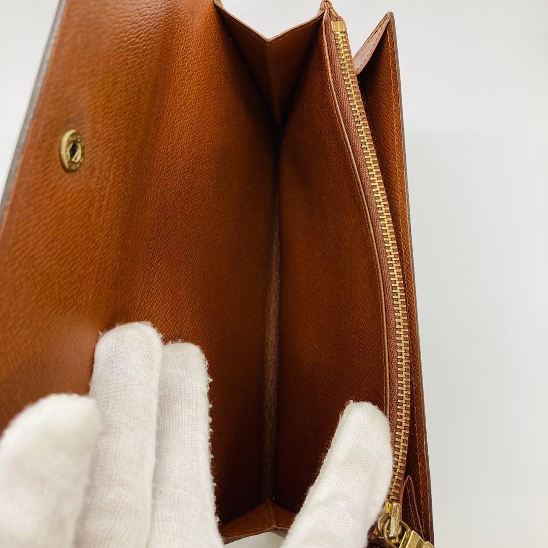 ルイヴィトン LOUIS VUITTON モノグラム 長財布 サラ A868