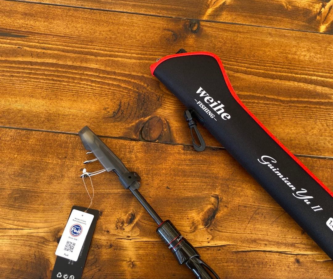 スピニングテレスコロッド　5ft6inch　トラウトロッド　渓流　Fujiガイド