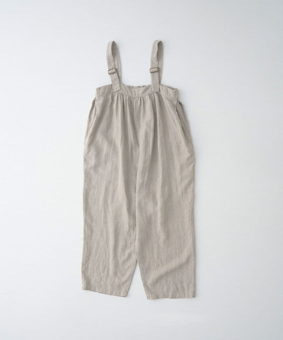 2023AW ブラックリネンコクーンサロペット タグ有