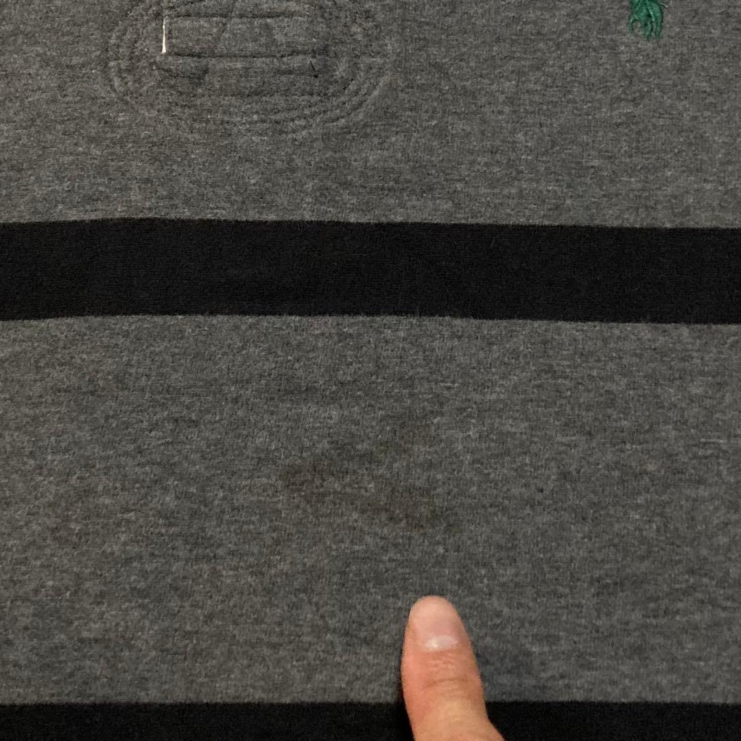 PolobyRalphLauren RugbyShirt 刺繍 90s XXL - メルカリ