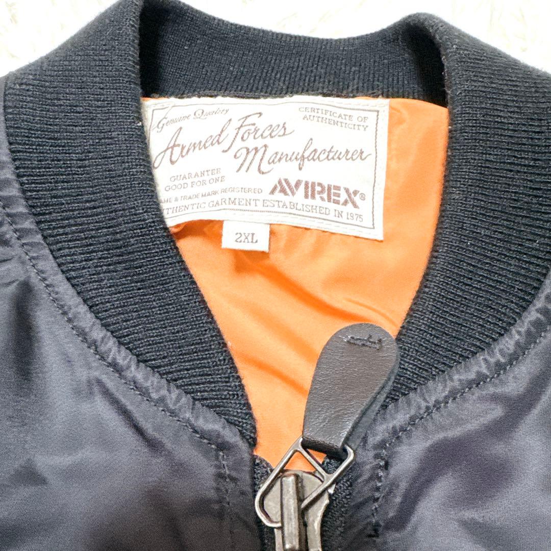 avirex MA-1 452nd 未使用級　フライトジャケット　ワッペン　3L