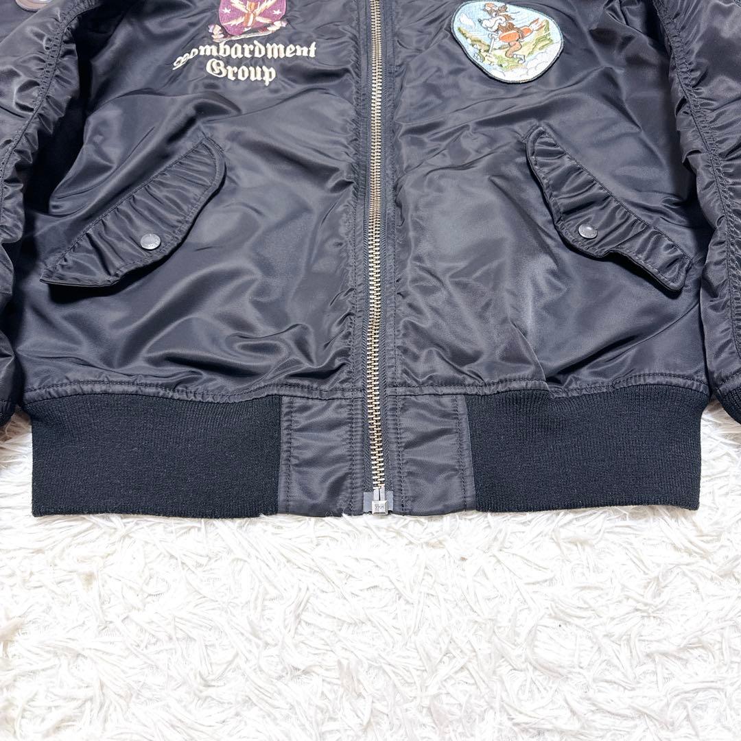 avirex MA-1 452nd 未使用級　フライトジャケット　ワッペン　3L