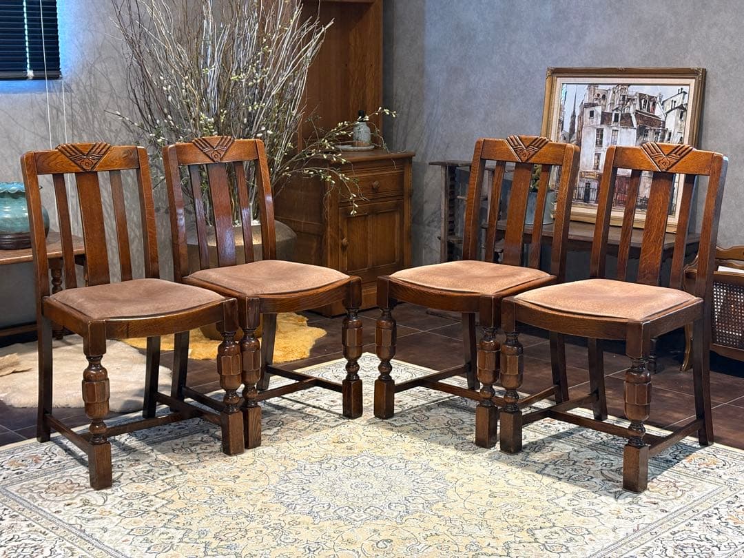 ロイズ・アンティークス ダイニングチェア リビングチェア アンティーク IRN