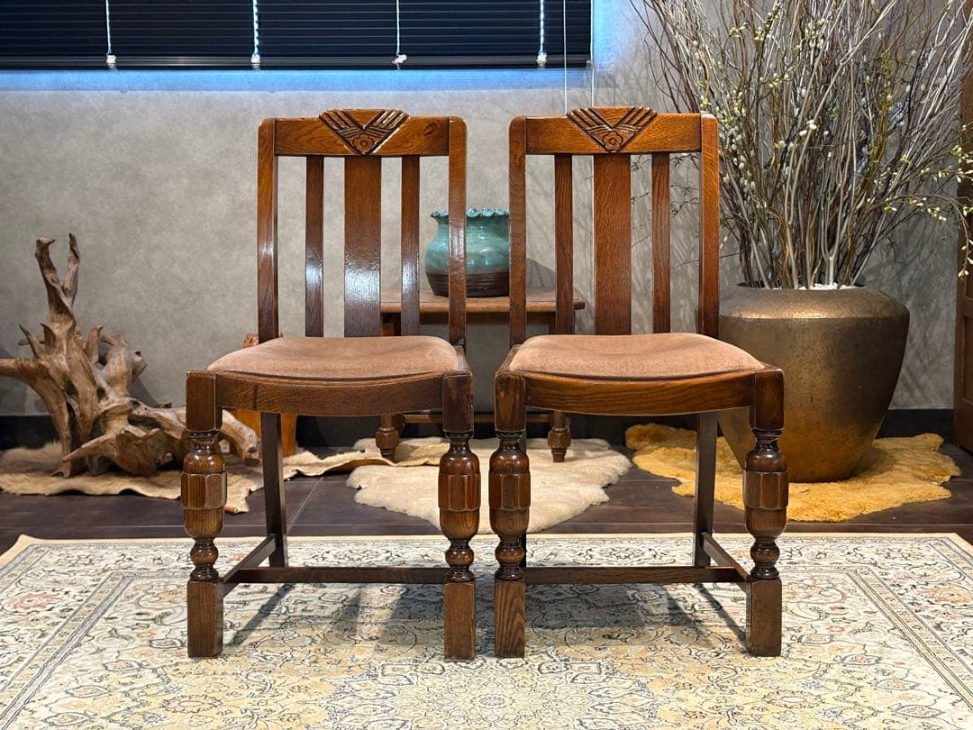 ロイズ・アンティークス ダイニングチェア リビングチェア アンティーク IRN