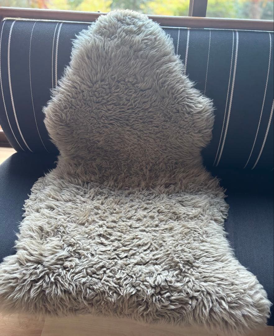 シープスキン　ネイチャーコレクション　ムートン　ラムファー　毛皮カバー