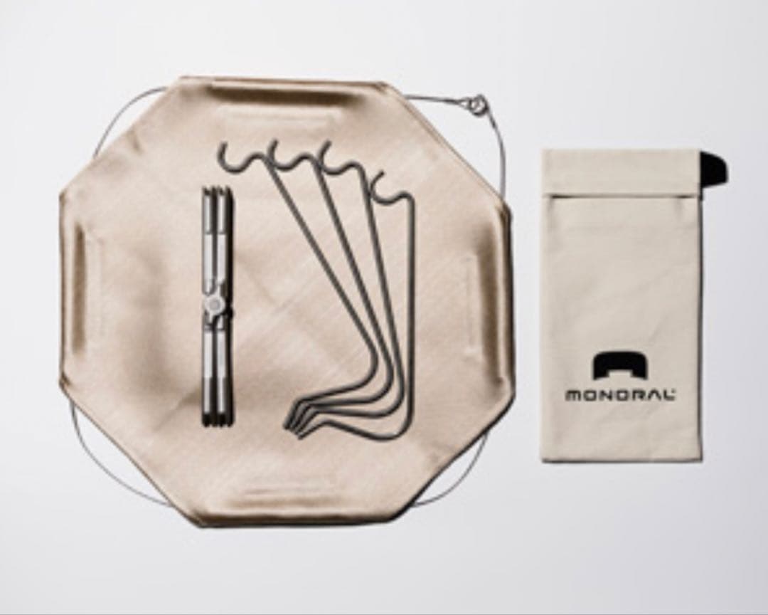 美品 モノラル MONORAL 焚き火台 ワイヤフレーム ライト MT-0016