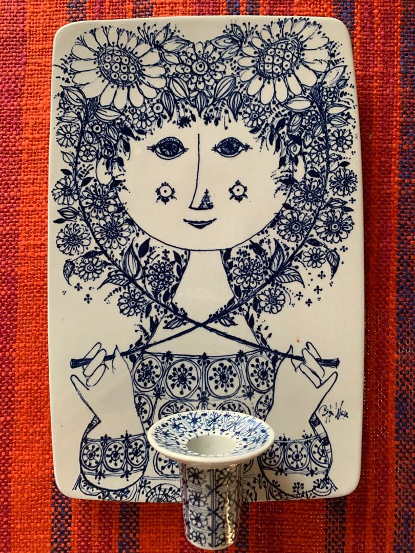 ビヨンヴィンブラッド　激可愛い！ひまわり少女の壁掛けキャンドルスタンド！