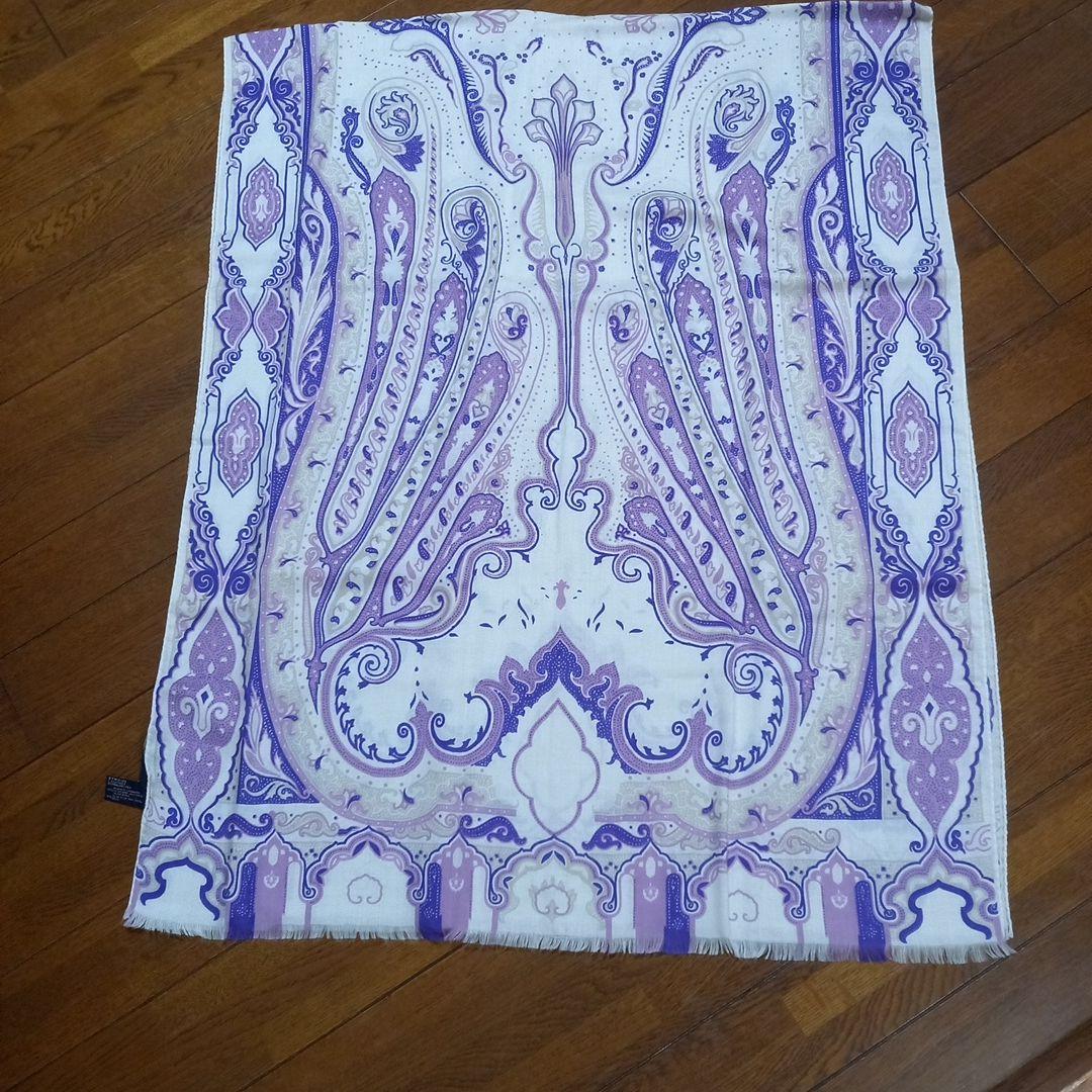 Sutabaryエトロ　カシミヤ70％ストール