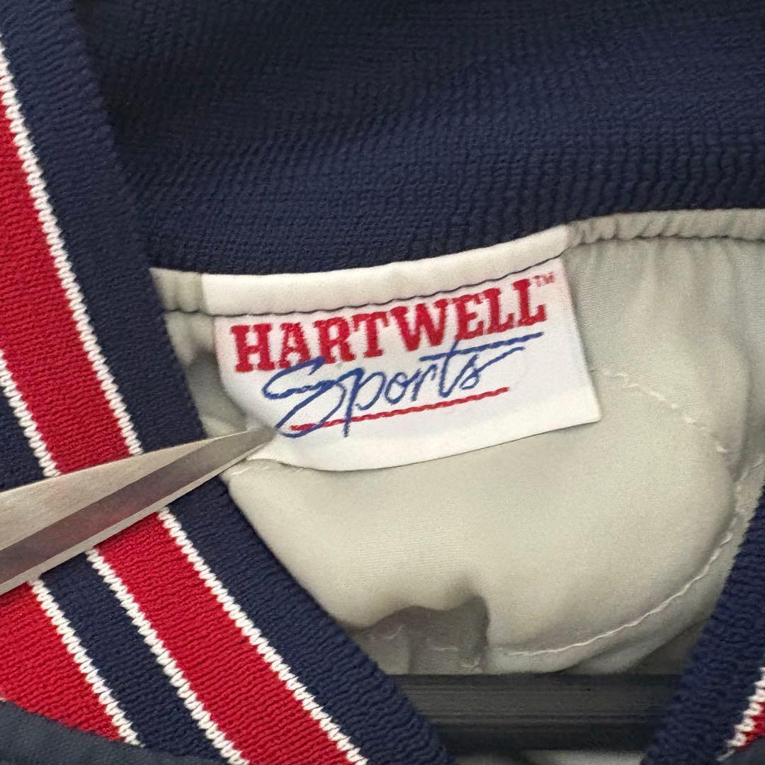 80s〜90s】美品 HARTWELL USA製 ネイビー スタジャン - メルカリ