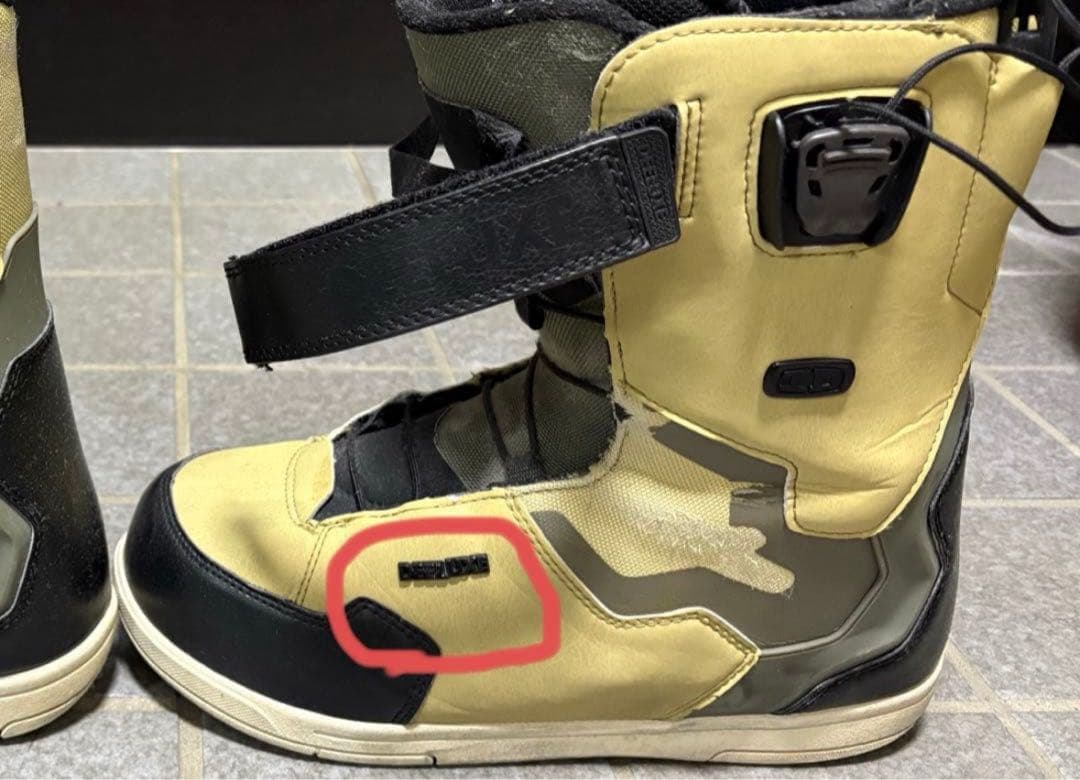 【定価約5万】DEELUXE ID Ivory 27.0cm 中古品