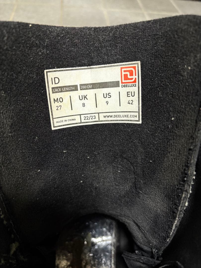 【定価約5万】DEELUXE ID Ivory 27.0cm 中古品