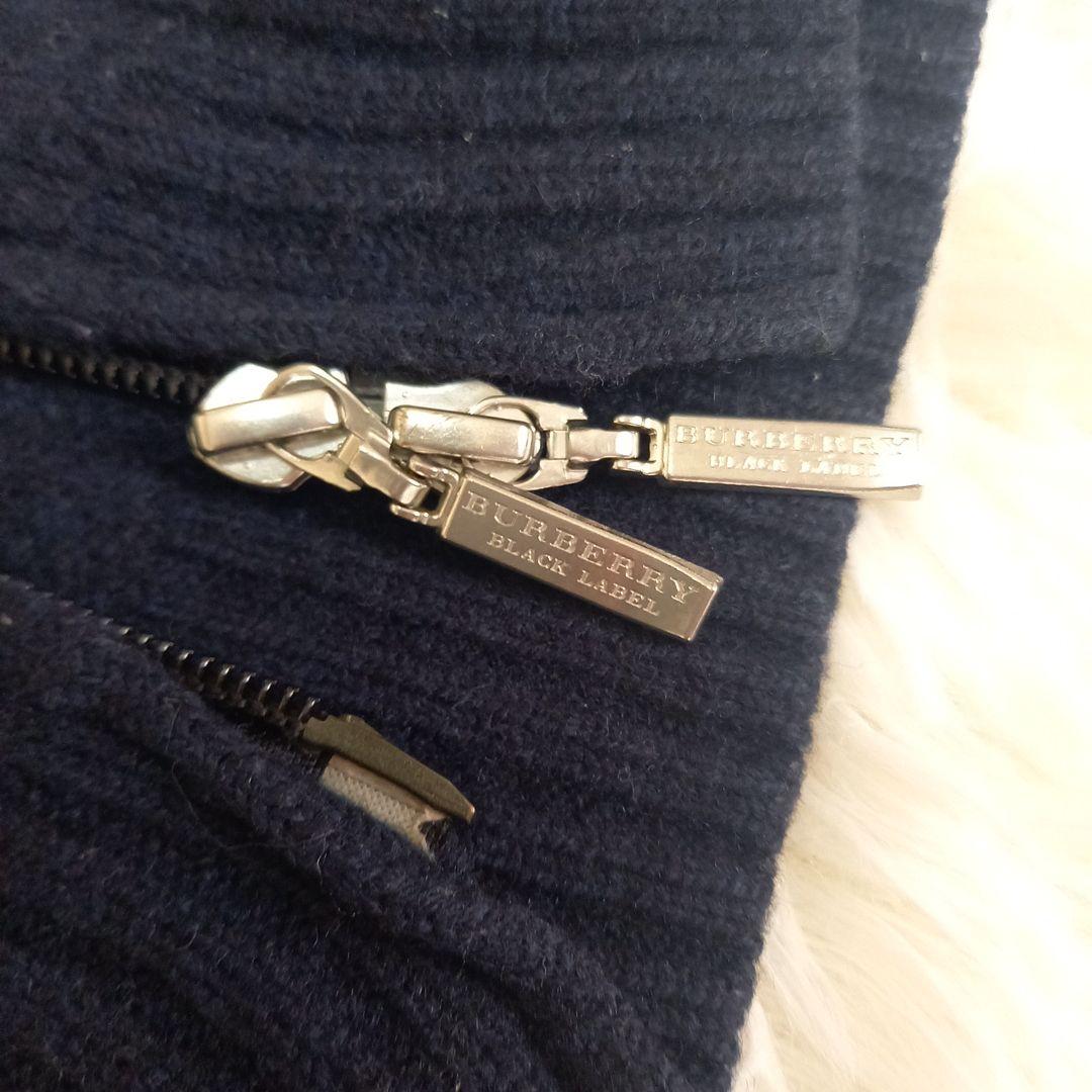 土日限定セール☆バーバリーブラックレーベル★カシミア混 ニットノバチェック【L】