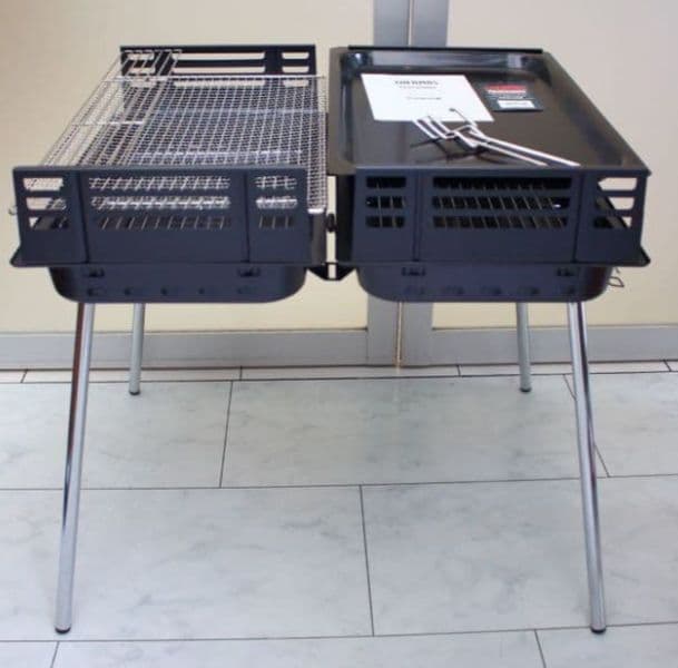 【廃盤希少】サーモスポータブルチャコールバーベキューグリル　新品未使用　最終価格