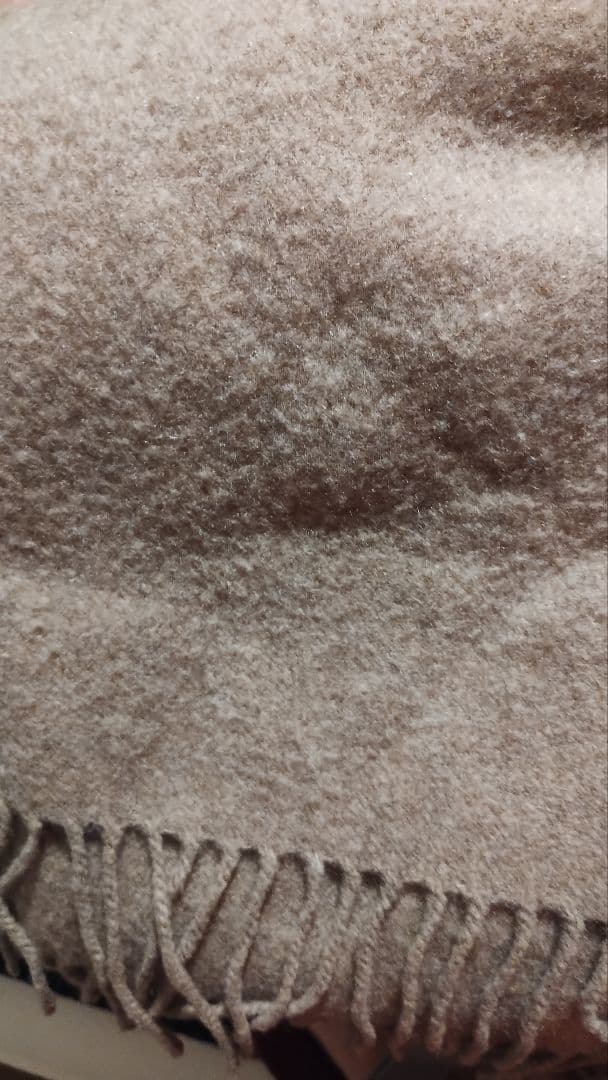 ジョンストンズ カシミヤ100% 大判ストール オッター