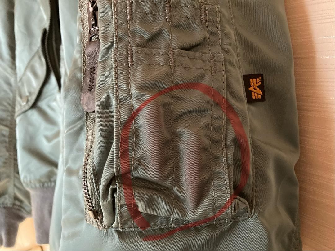 【最終値下げ】アルファインダストリーズ USA製 L-2B 復刻 Sサイズ