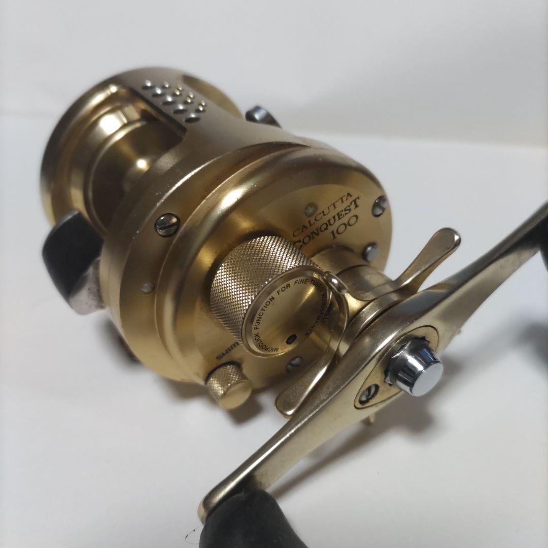 CALCUTTA CONQUEST 100 ベイトリール ゴールド