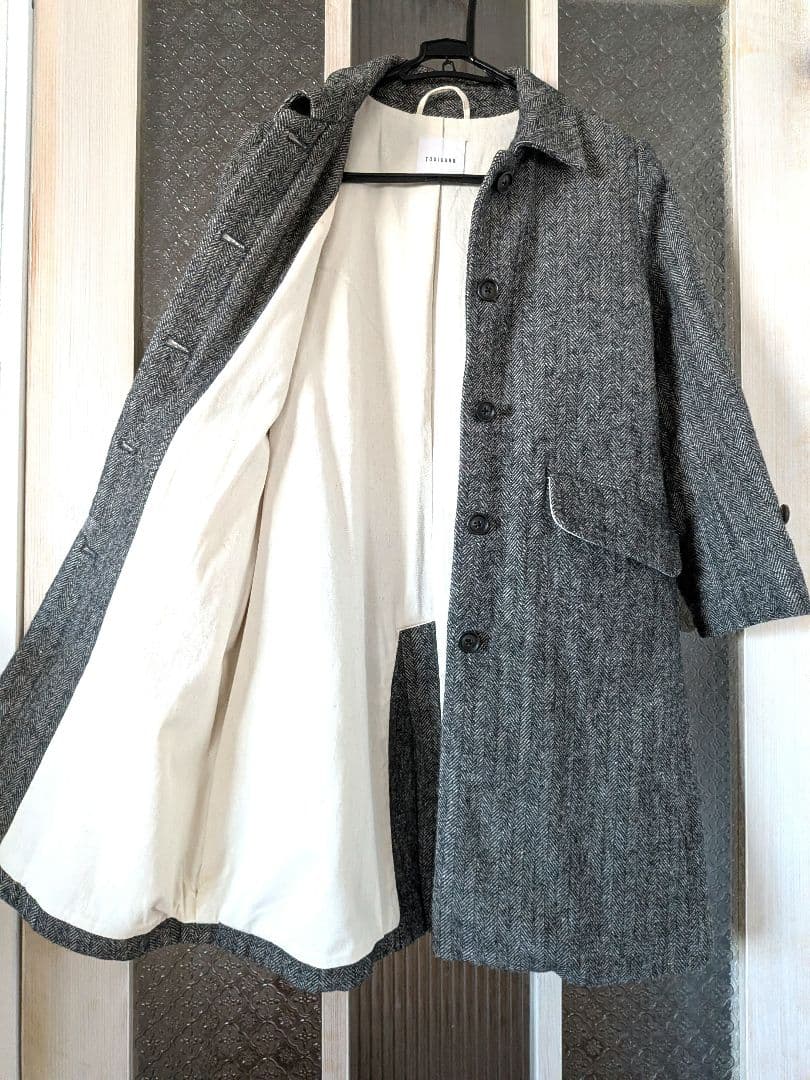 ✨お買い得 TOUJOURS コート S〜M グレー　ネストローブ