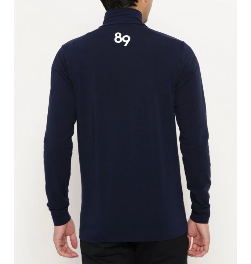 パーリーゲイツ ハイネック モックネックシャツ 6 黒