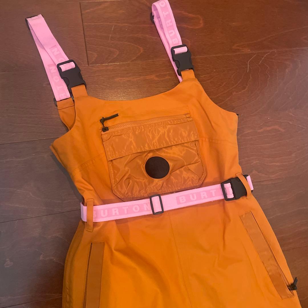 BURTON スノーボードウェア ヨーロッパサイズSサイズ オレンジ