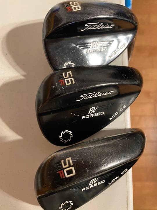 タイトリストVOKEY FORGED ウェッジセット 50° 54° 58°