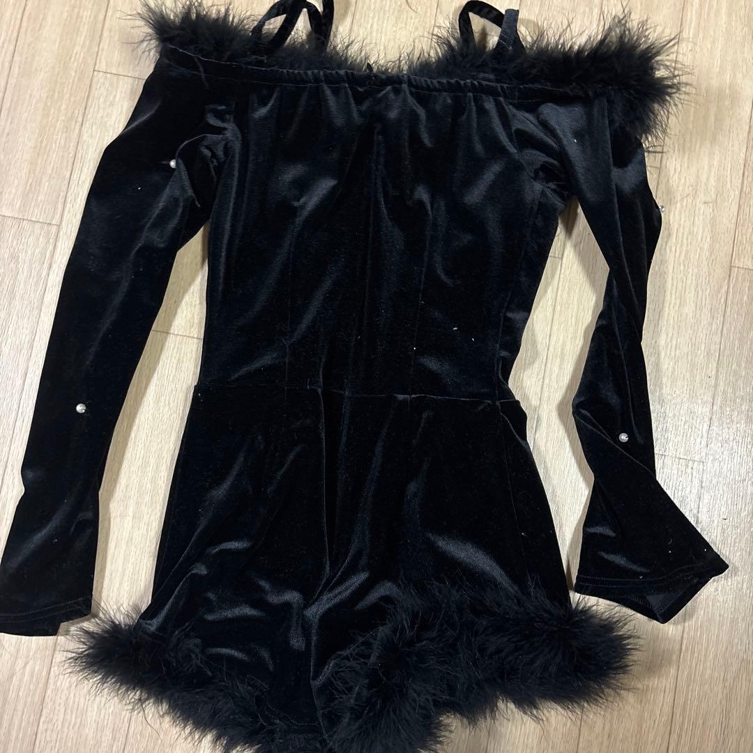 ベリアミミ BELEARMIMI デザインパールベロアコンビネゾン