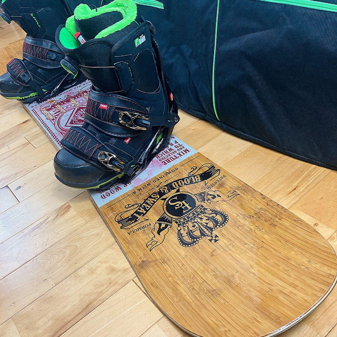 エンデバー ネクス スノーボード159cm × HEAD BOA 28.5㎝