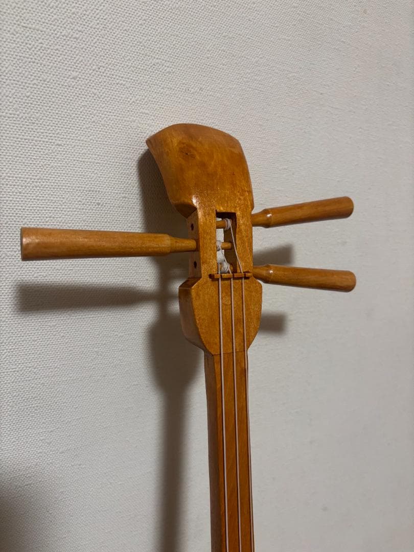 ひまわりさま専用　沖縄　三線 木製　メーカー不明