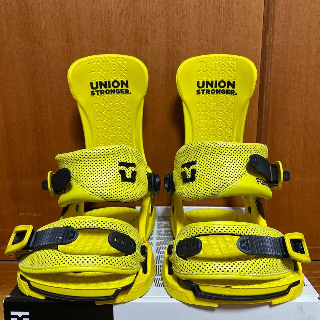 unionユニオン FORCE TEAM ビンディング　イエロー
