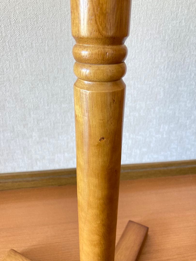 昭和レトロ 木製 ポールハンガー ハンガーラック コートハンガー 上着掛け