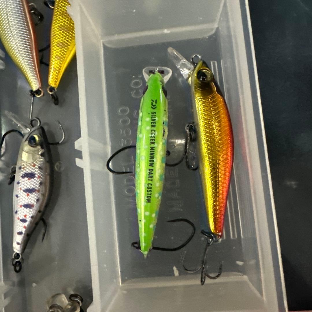 全41個　渓流用ミノー、　スプーンセット