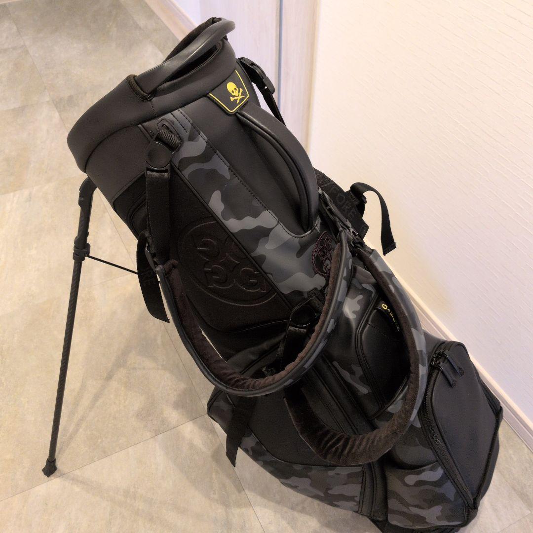 ジーフォア　カモフラージュ スタンド付きキャディバッグ　本物