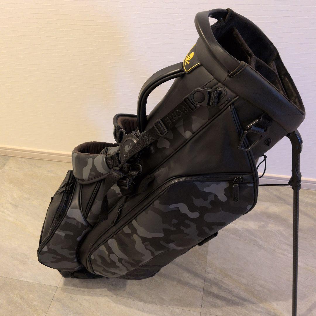 ジーフォア　カモフラージュ スタンド付きキャディバッグ　本物