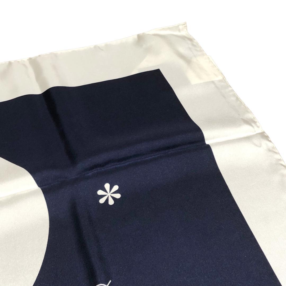 ド*️様 未使用 BURBERRY 大判 スカーフ ショール 総柄 シルク イタ