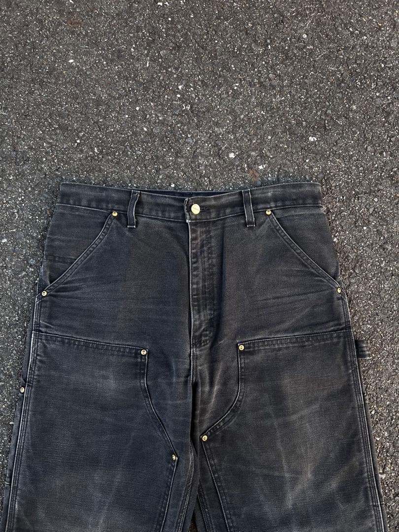 ヴィンテージカーハートダブルニーペインターパンツ　USA製