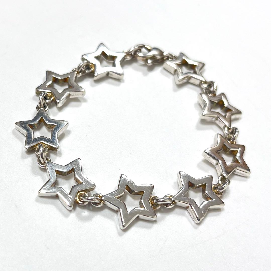 【925刻印】スタージュエリー スターモチーフ　ブレスレット　シルバー