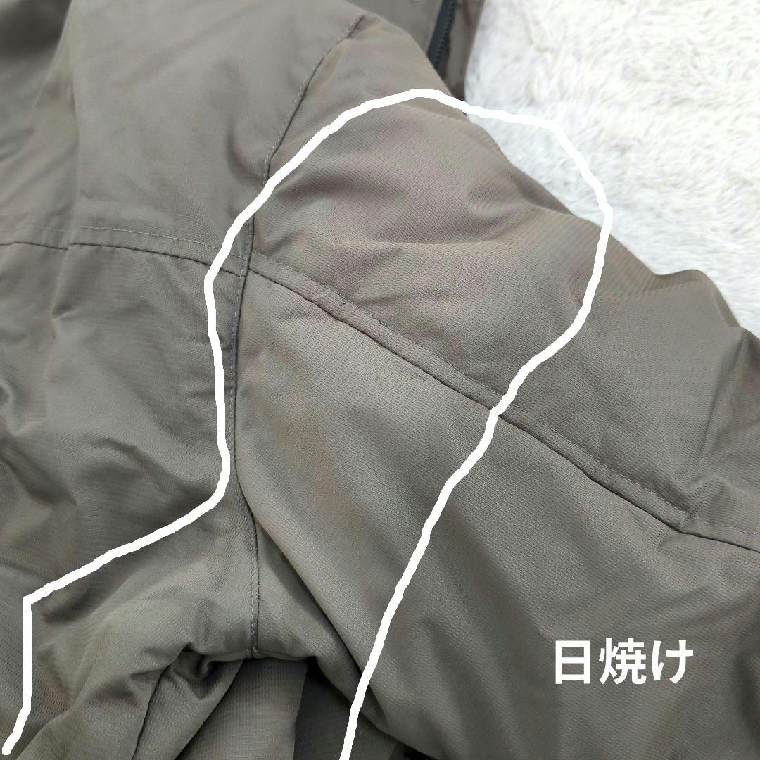 セットアップ Burton 上〜茶，下〜黒 フード脱着可 日焼け