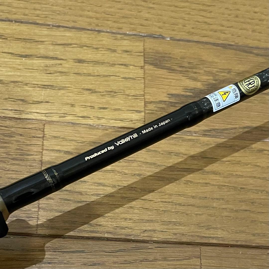 カフェオレ様バレーヒル　レトログラードX ティップランロッド　チタンsicガイド