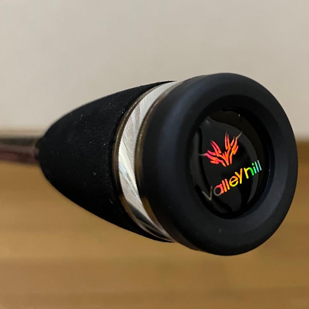 カフェオレ様バレーヒル　レトログラードX ティップランロッド　チタンsicガイド