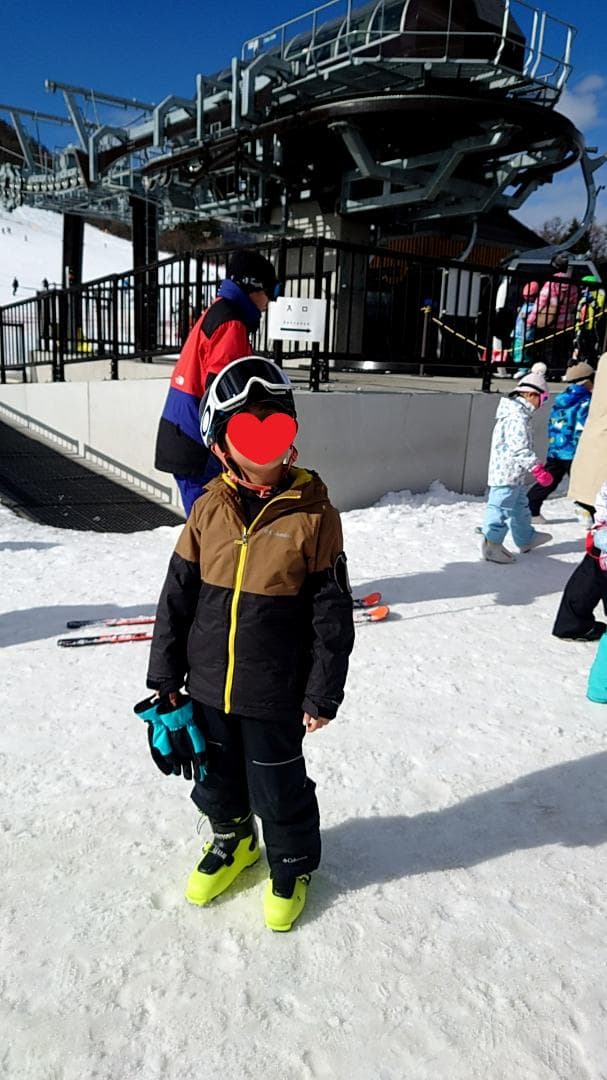 Columbia スキーウェア 120ゴーグルセット