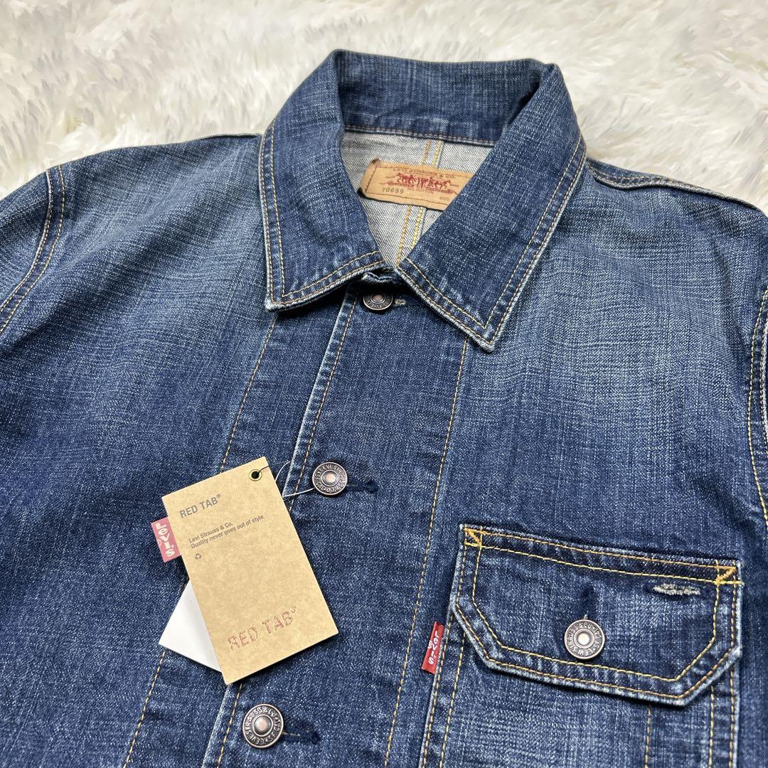 希少　00s 新品タグ付　リーバイス　70699 デニム　カバーオール　L