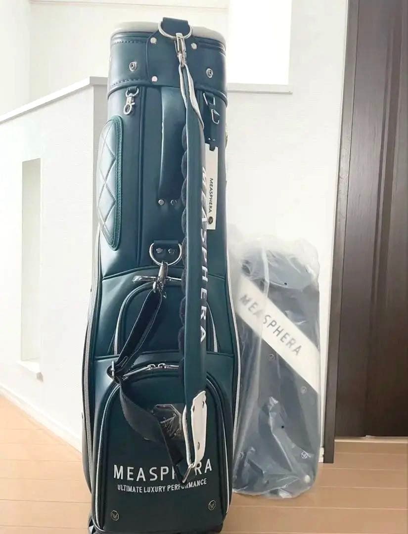 9型 キャディバッグ ダークグリーン