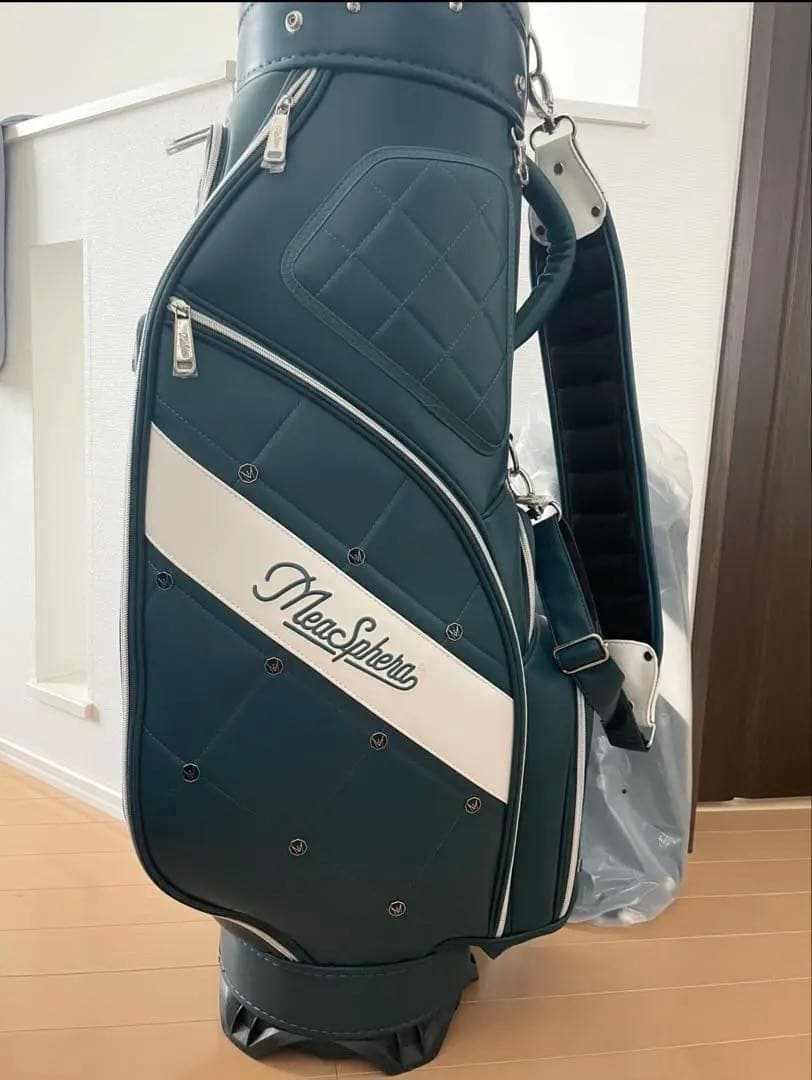 9型 キャディバッグ ダークグリーン